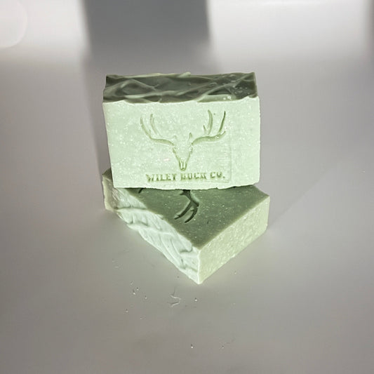 Wiley Buck Company two bars of soap Sage and Juniper soap