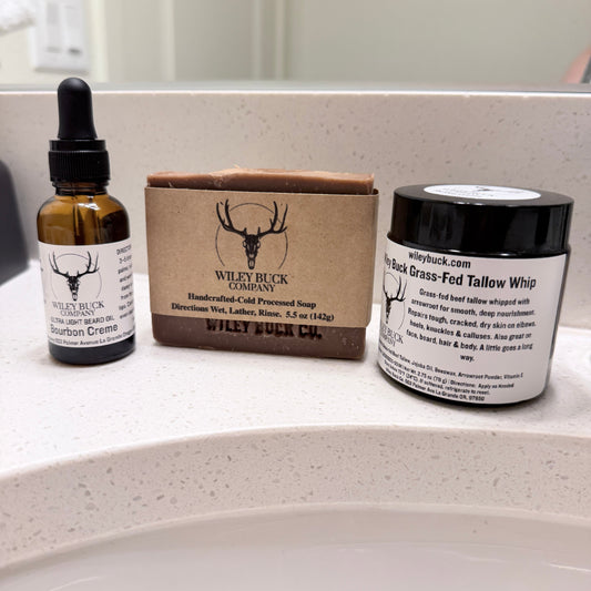 Grass-Fed Tallow Soap, Tallow Whip, and Beard Oil: Why These Work Better for Skin and Beards
